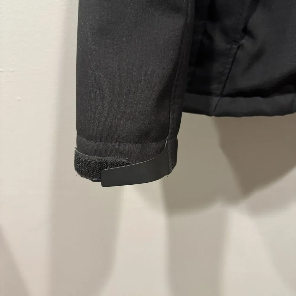 The North Face Apex Soft Shell Jacket Black Full Zip Fleece Lined Mens sz XL